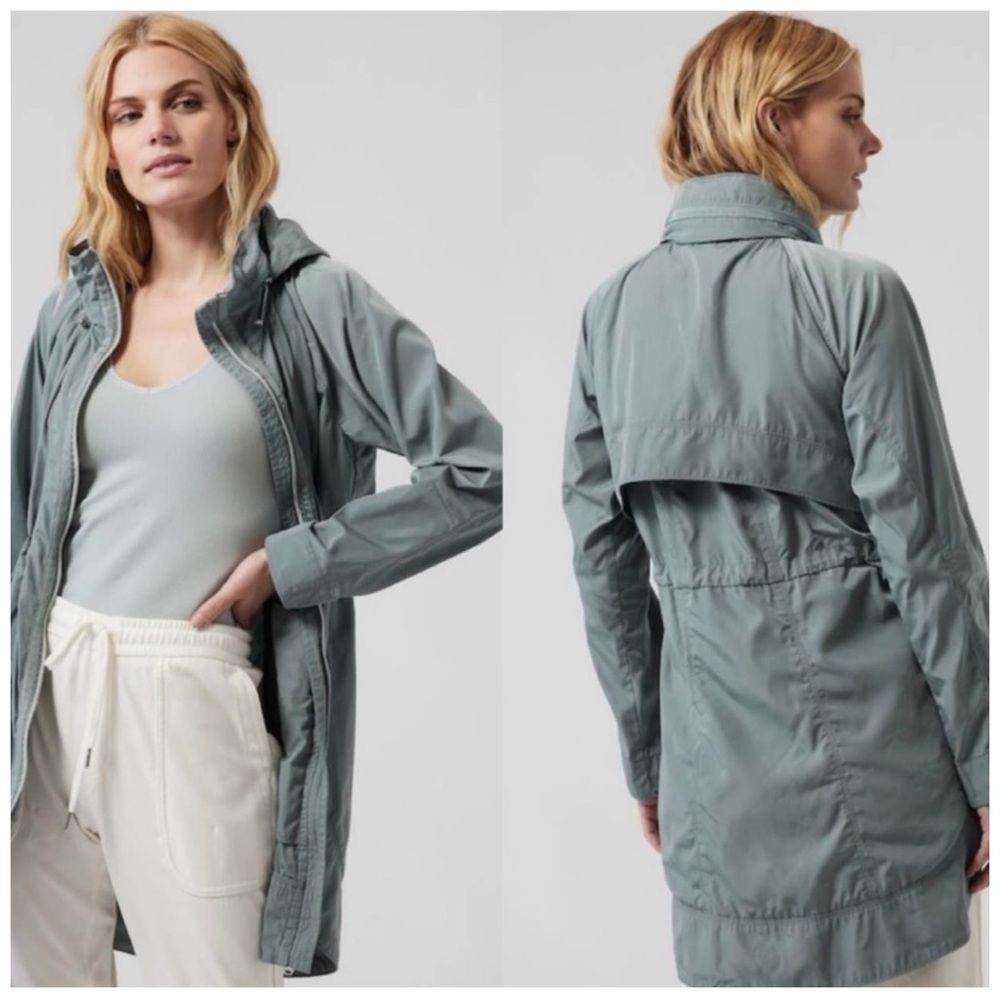 New Athleta Drip Drop Jacket Sz L